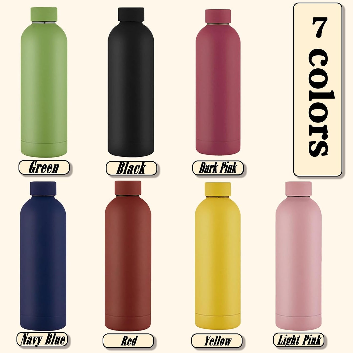 Botella agua acero inox grabada personalizada 16oz