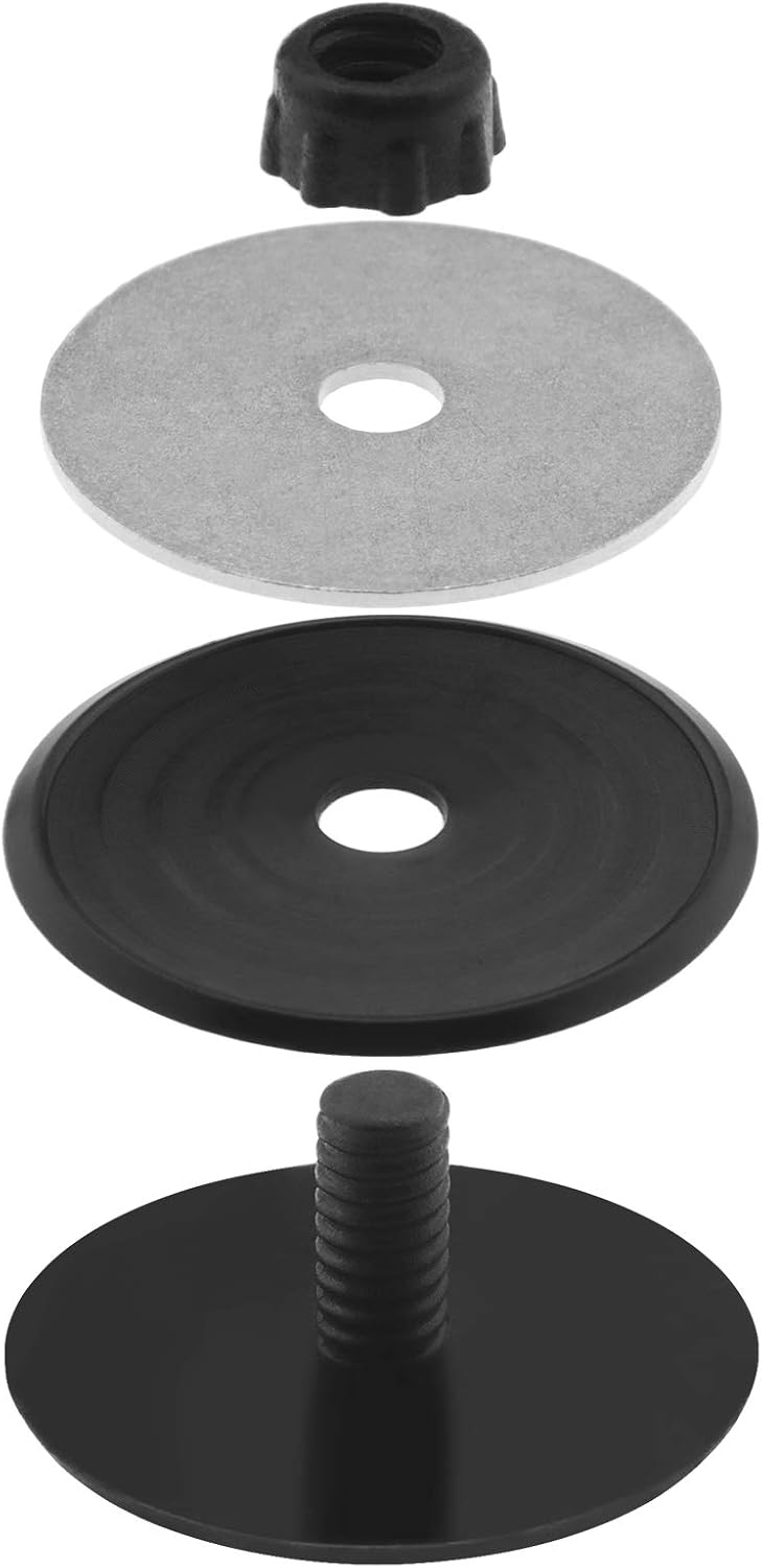 Kit eliminación limpiaparabrisas trasero tapa ABS negro 1.457in