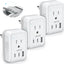 Adaptador viaje Italia 5en1 con 3 USB y 2 tomas US