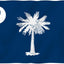 Bandera estado sureste Carolina del Sur