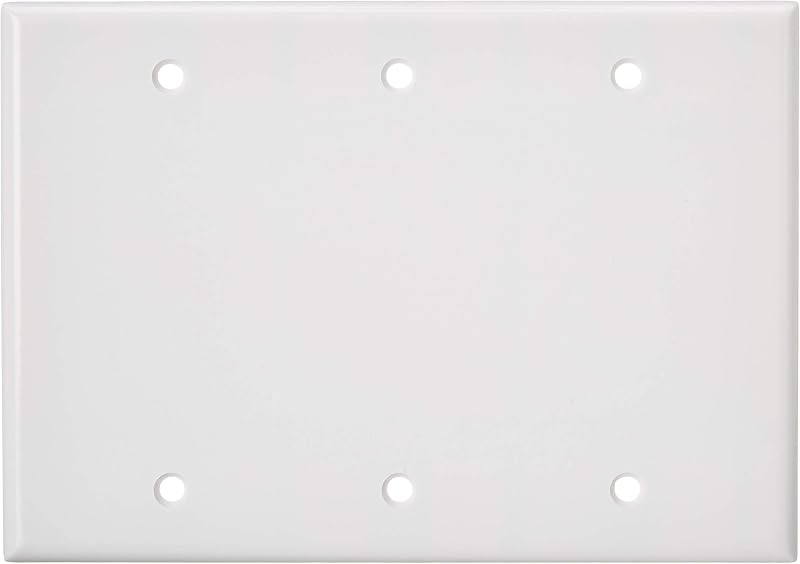Placa pared blanco termoestable montaje caja