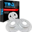 Rotores freno traseros ranurados Mazda 6 Ford Fusion 03-14