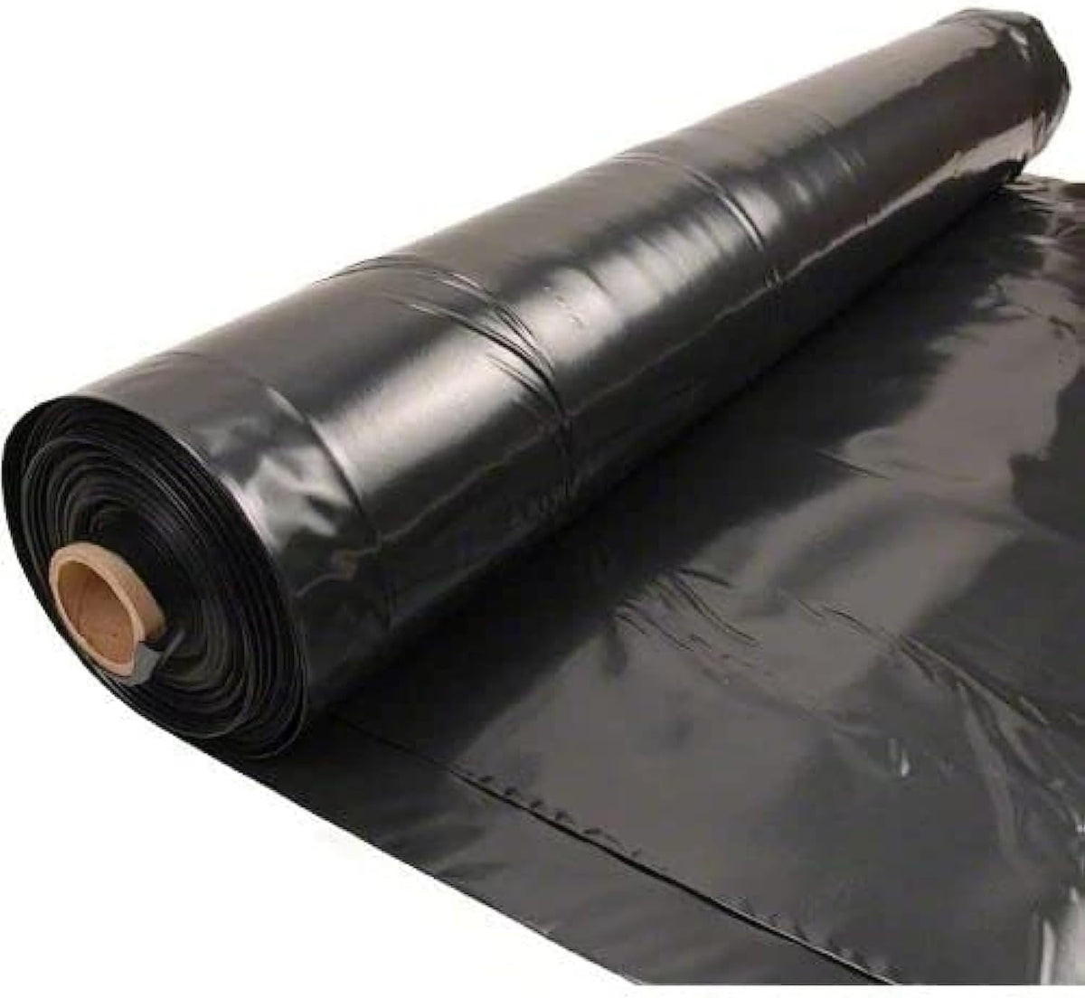 Lámina plástico negro 4mil 50x3pies resistente jardinería