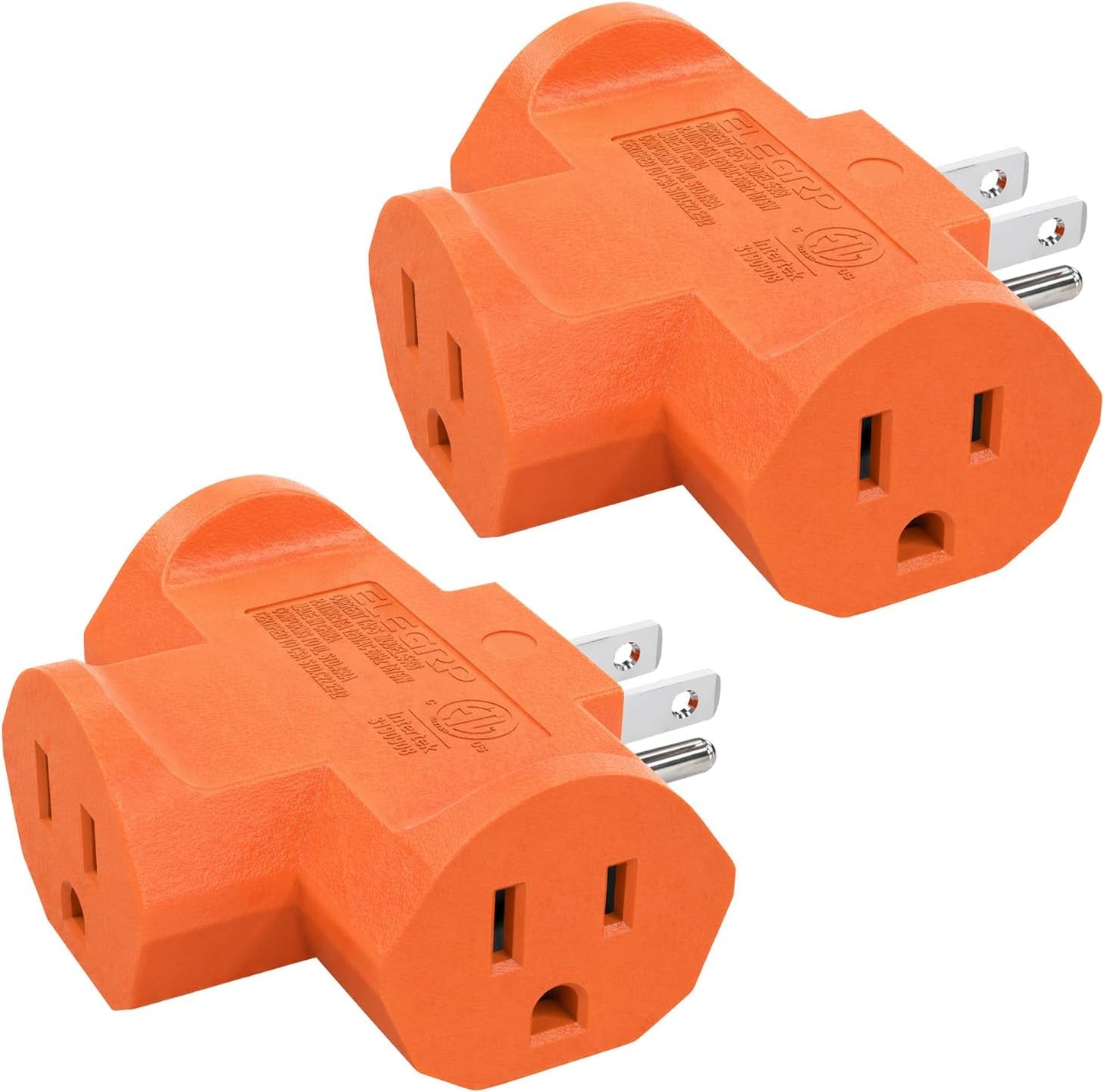 Extensor toma pared 3 clavijas 15A con tierra