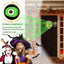 Decoración Halloween globo ocular animado con sonidos