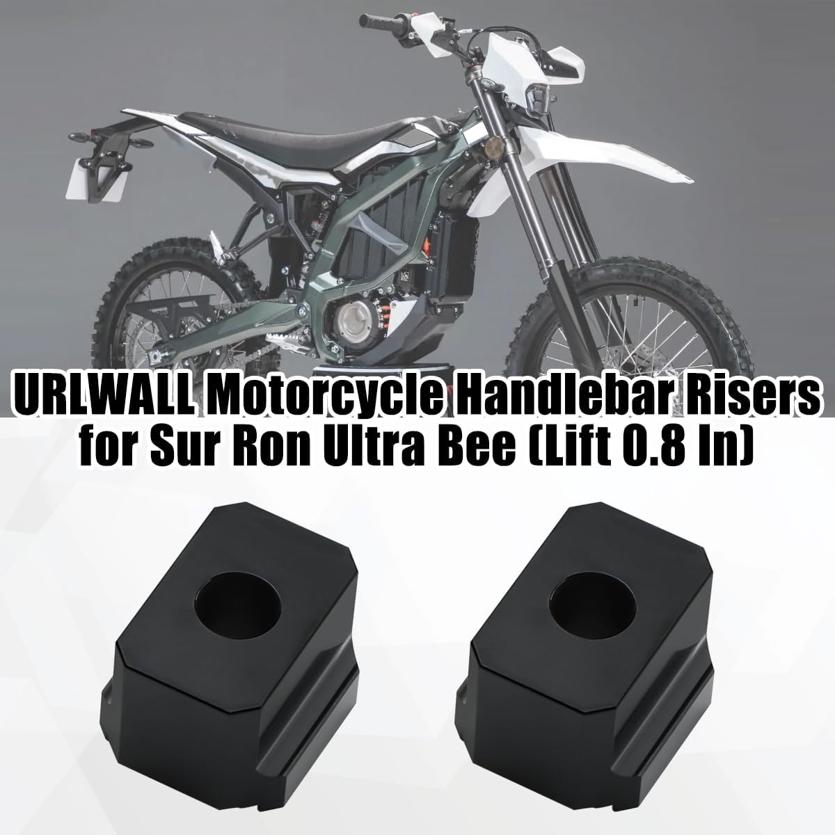 Elevadores manillar motocicleta Sur Ron Ultra Bee aluminio