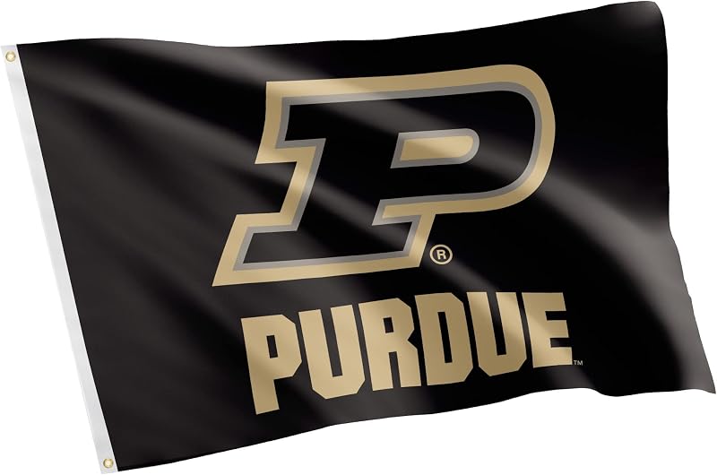 Bandera poliuretano Purdue 3x5ft tela duradera poliéster