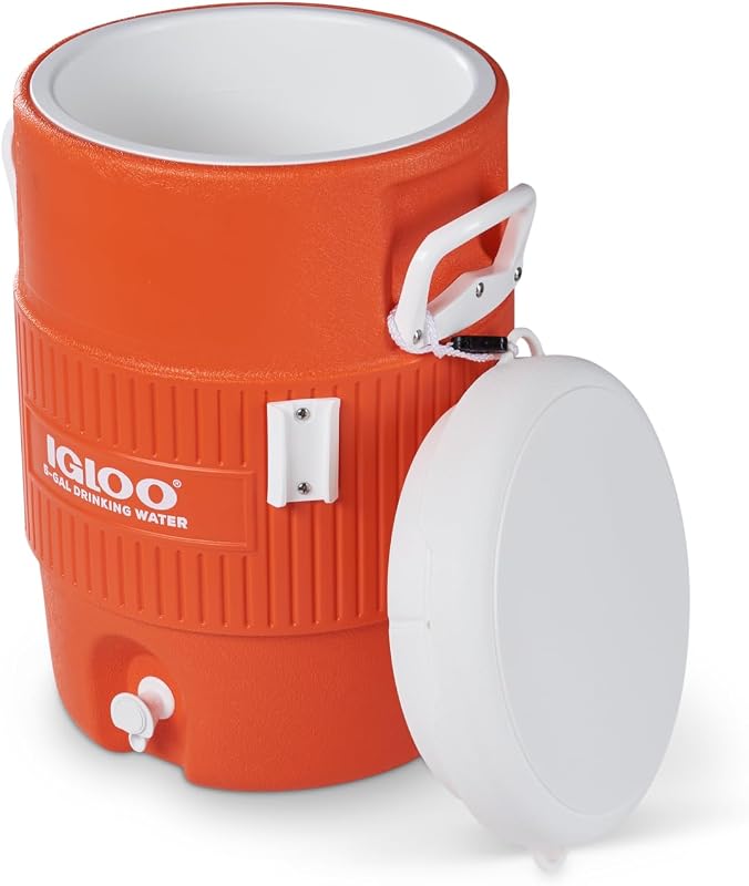 Bidón 5gal con tapa asiento y válvula servir