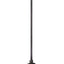 Lámpara colgante vidrio latón 1 luz 10x10pulg 60W