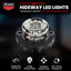 Faros LED escamoteables blanco