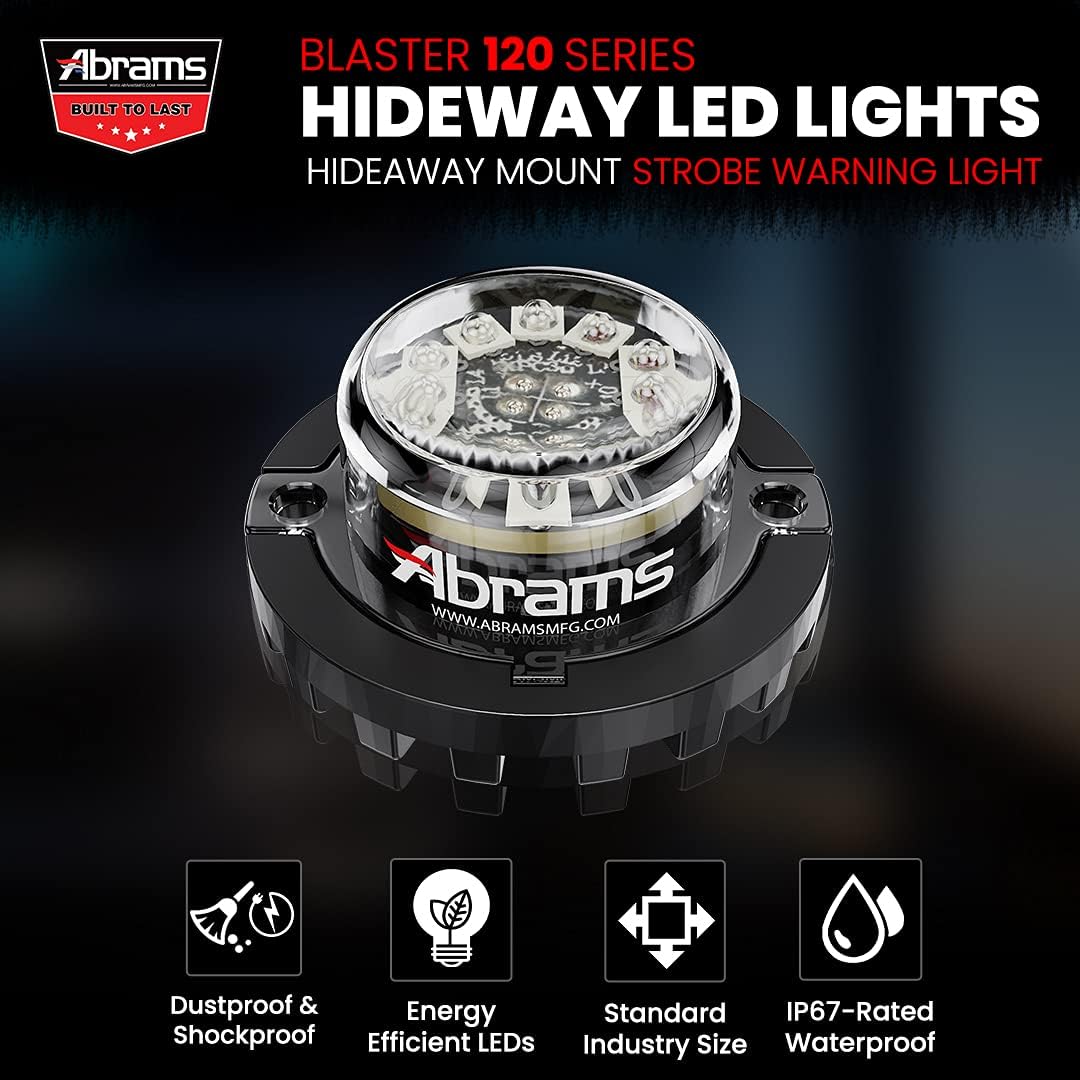Faros Led Escamoteables Blanco