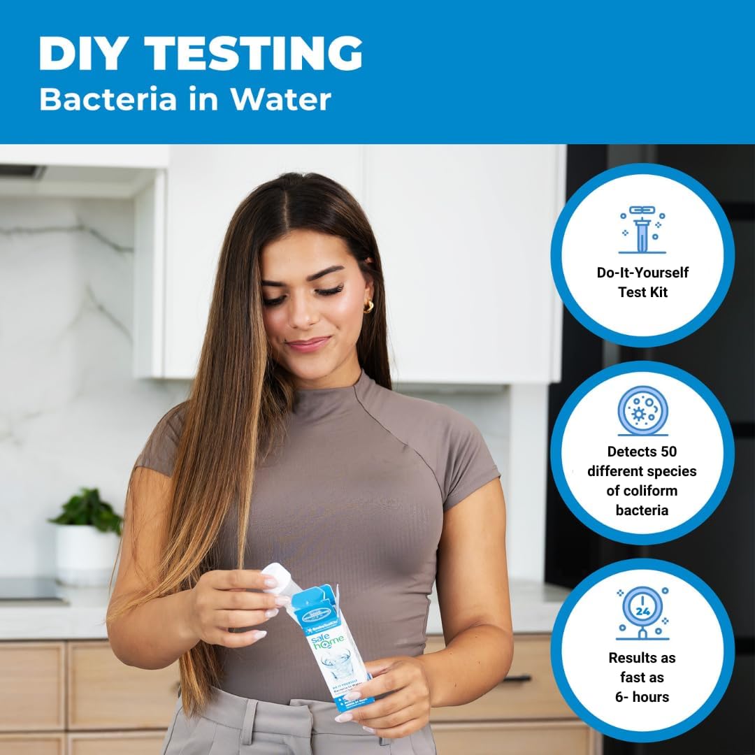 Kit prueba bacterias agua 50 especies EPA certificado