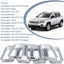 7 Pzas Moldura Parrilla Cromada Jeep Compass 11-17