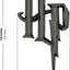 Insignia coche logotipo Harry Potter 3D negro cromado