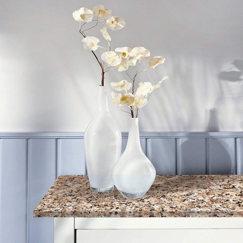 Película decorativa marrón granito 26x78" pack 4