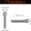 Perno M6 x 1.575" acero inox 304 para renovación hogar