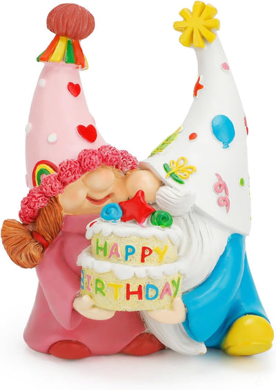 Gnomos cumpleaños decoración para mujer amiga mamá