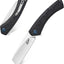 Cuchillo bolsillo D2 acero G10 mango clip EDC negro