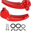Kit elevador alforja motocicleta Harley 2014-21 Rojo