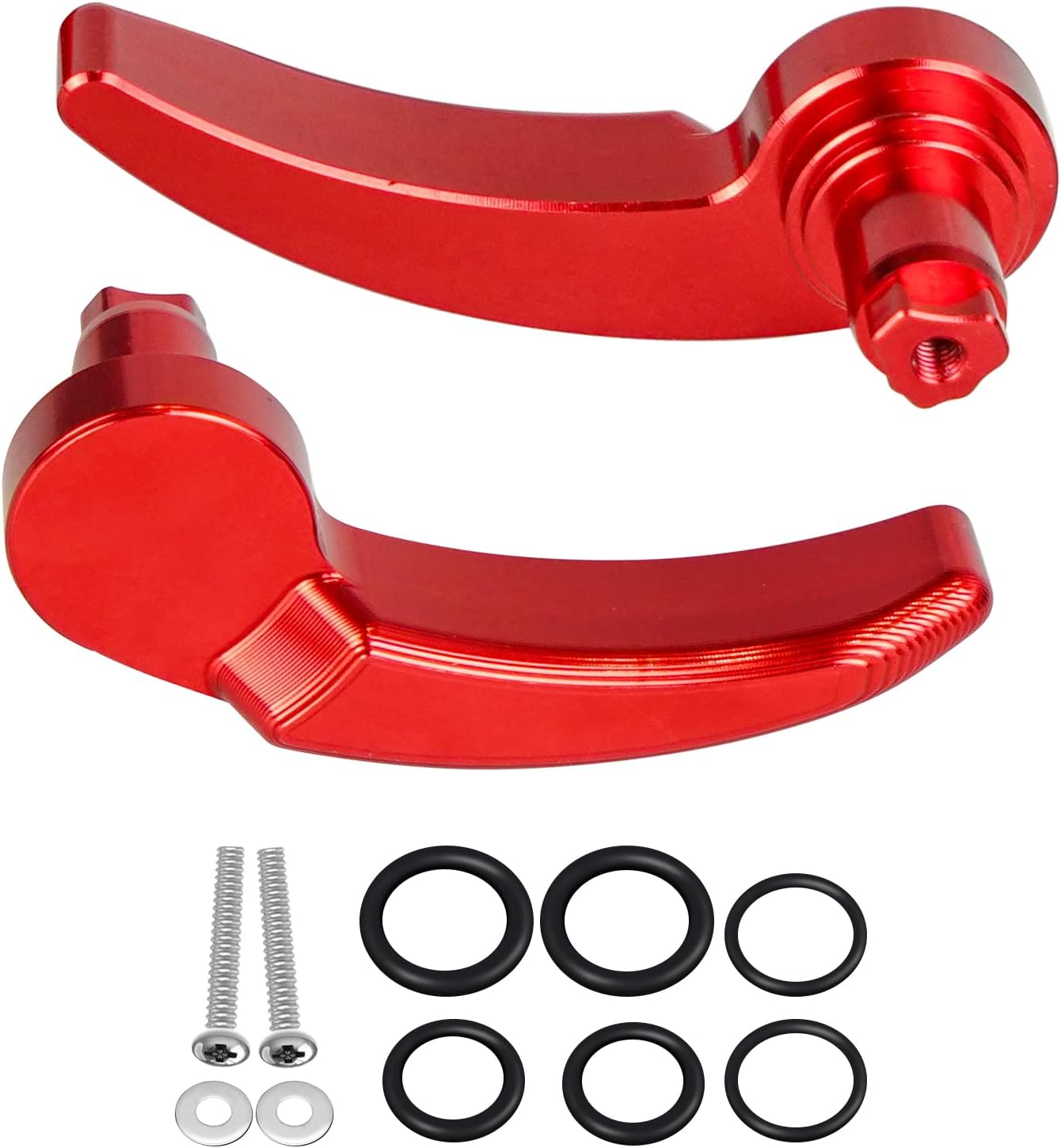 Kit elevador alforja motocicleta Harley 2014-21 Rojo