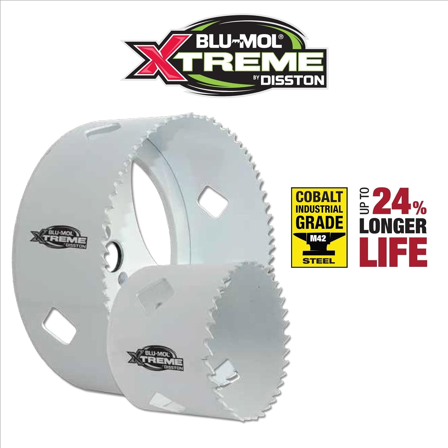 Sierras agujero bimetálicas Blu-MOL Xtreme 3.622in