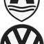 Imán VW para nevera tablero magnético pizarra blanca set 2