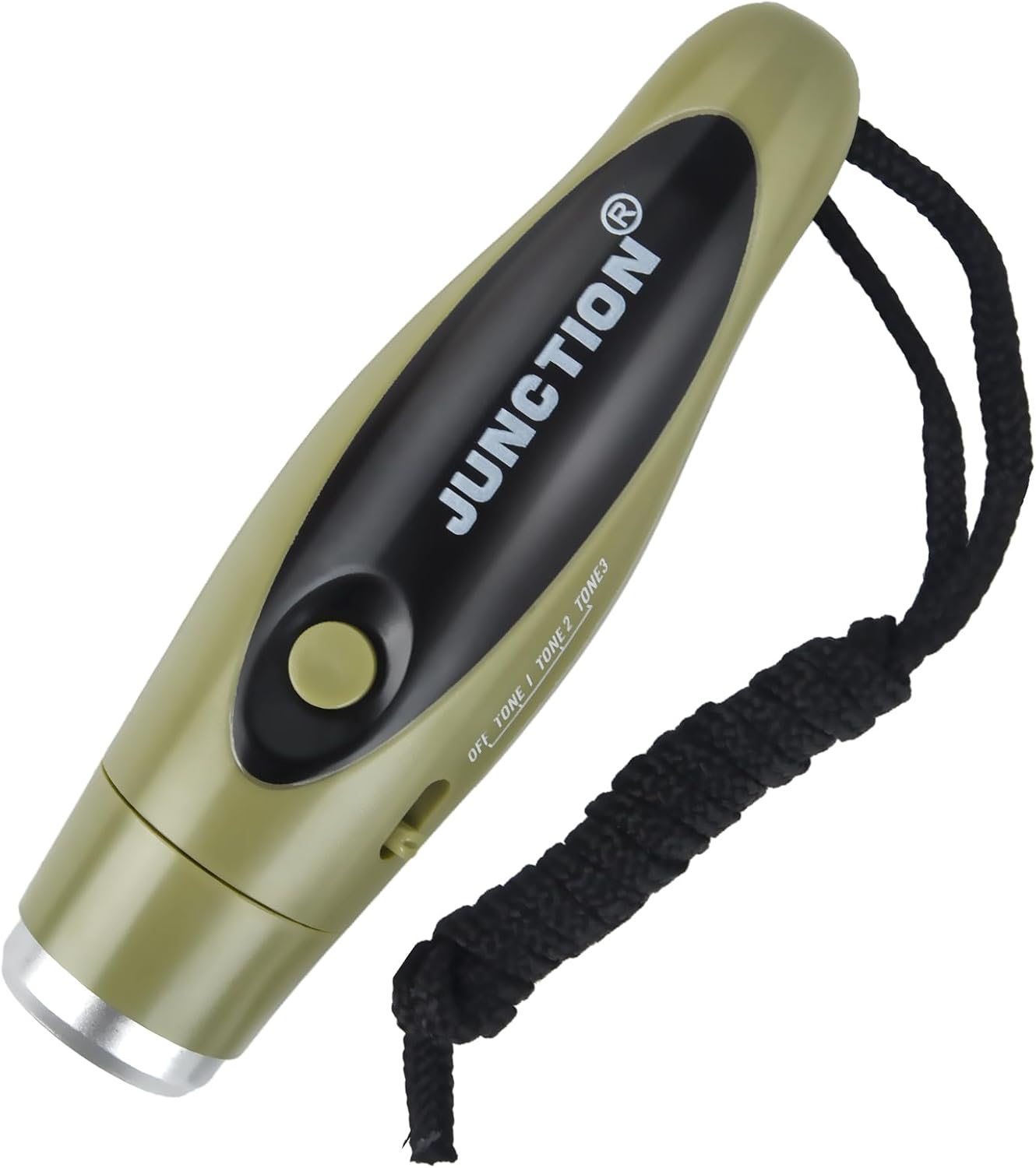 Silbato electrónico de mano 3 tonos alto volumen entrenador