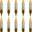 Set 10 Brocas Centrales M2 HSS Ti 0.118pulg 60° Taladro