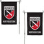 Bandera perros esquimales noreste 19x12pulg