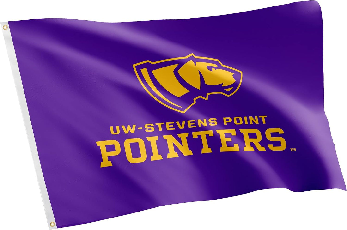 Bandera UWSP 3x5pies tela poliéster interiores exteriores