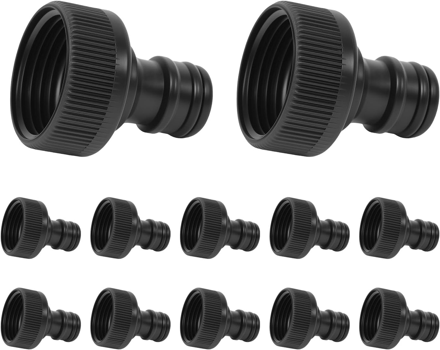 12 Unids Conector Hembra Manguera Jardín 3/4