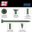 Tornillo madera PrimeGuard Plus 3.5" T-25 Star Drive verde