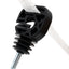 100 Aisladores Eléctricos Valla Negro con Herramienta