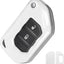 Funda llavero comp Jeep Wrangler JL 2018-25 Blanco