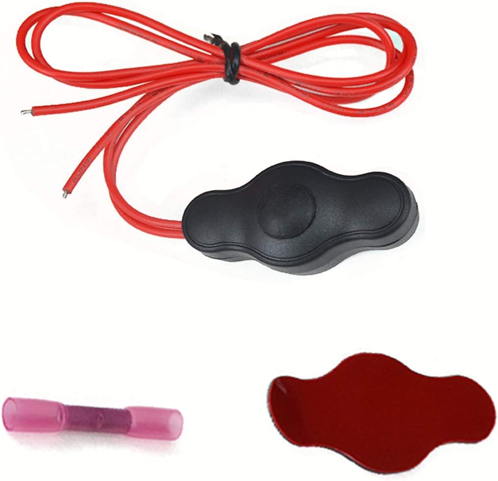 Interruptor 12V impermeable conector rápido para LED motos