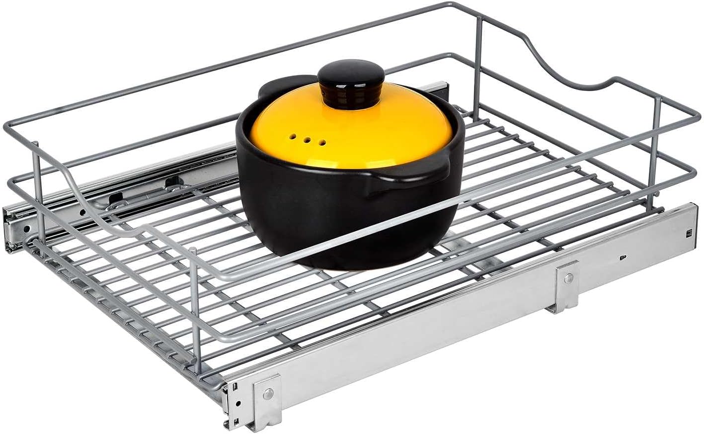 Organiz. cajón extraíble cocina 17.5x20pulg