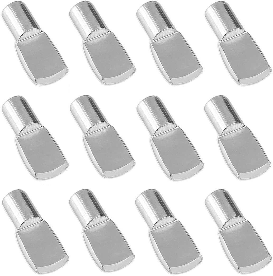 Clavijas estante 1/4pulg pasadores cuchara niqueladas 40uds