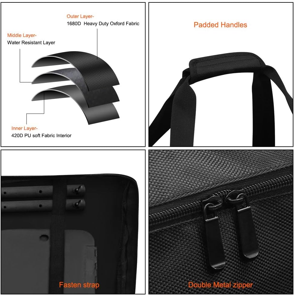 Bolsa transporte estufa 2 quemadores Camp Chef 35x17pulg resistente