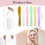Máscara facial 6 espátulas plástico reutilizables