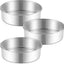 Set 3 Moldes Acero Inox 7pulg Para Hornear Pasteles