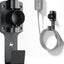 Soporte cargador VE con base rotatoria 180 y gancho metal