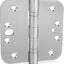 6 Bisagras Seguridad Acero Inox 4" Puertas