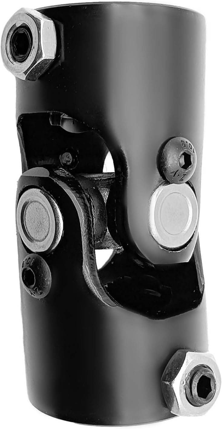 Acoplador eje dirección acero inox U 1" DD negro