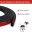 Tira sellado goma EPDM autoadhesiva rectangular 30pies