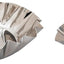 Set Bandejas Metal Con Volantes