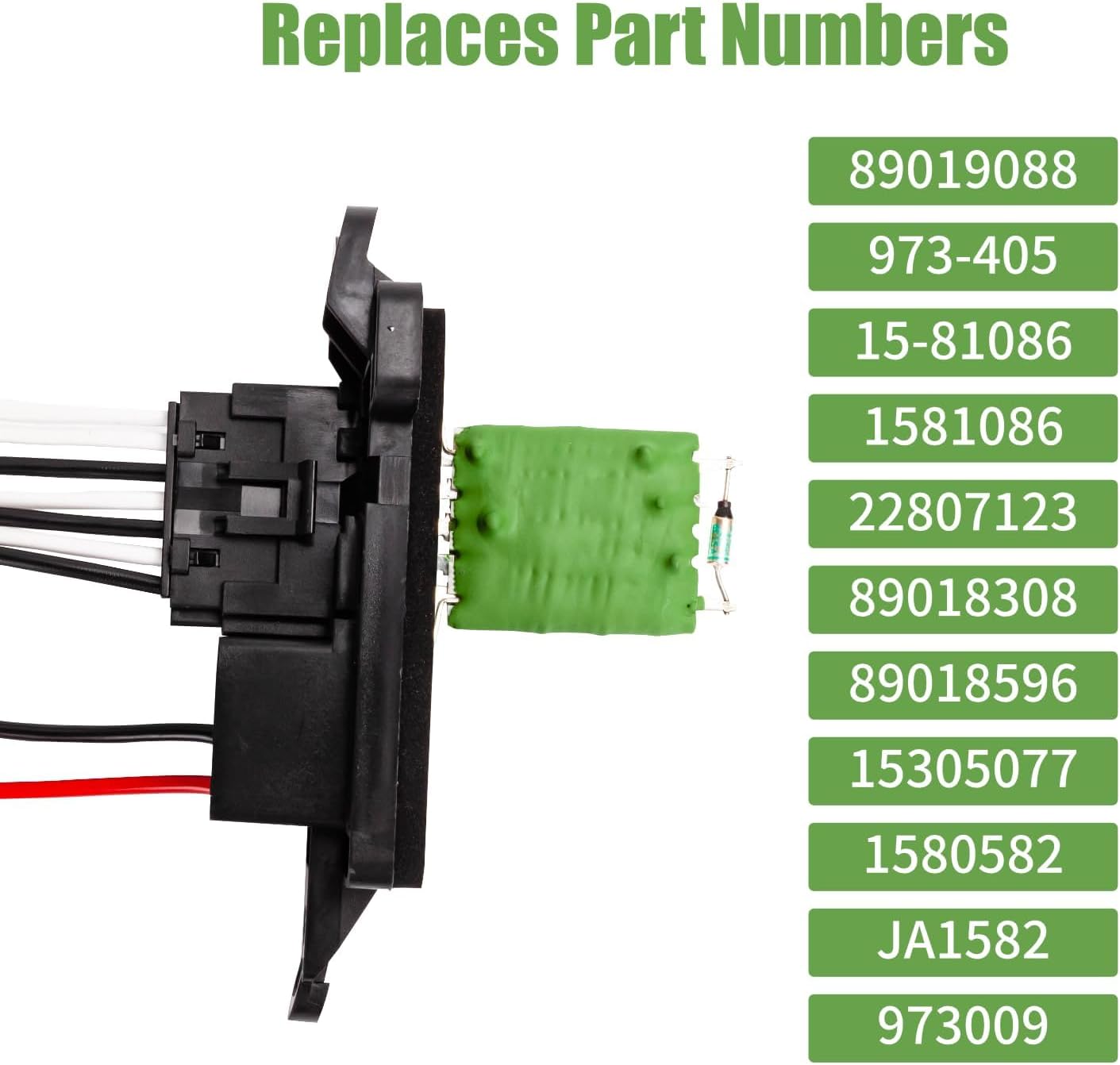 Kit resistencia motor ventilador AC Chevy Silverado 03-07