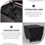 Caja mimbre exterior 13gal con forro impermeable y tapa
