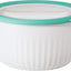 Tazón plástico 4qt con tapa transparente microondas