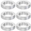 Espaciadores aluminio M12 10 pzas 0.49x0.79x0.2pulg