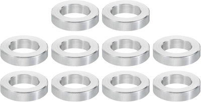 Espaciadores aluminio M12 10 pzas 0.49x0.79x0.2pulg